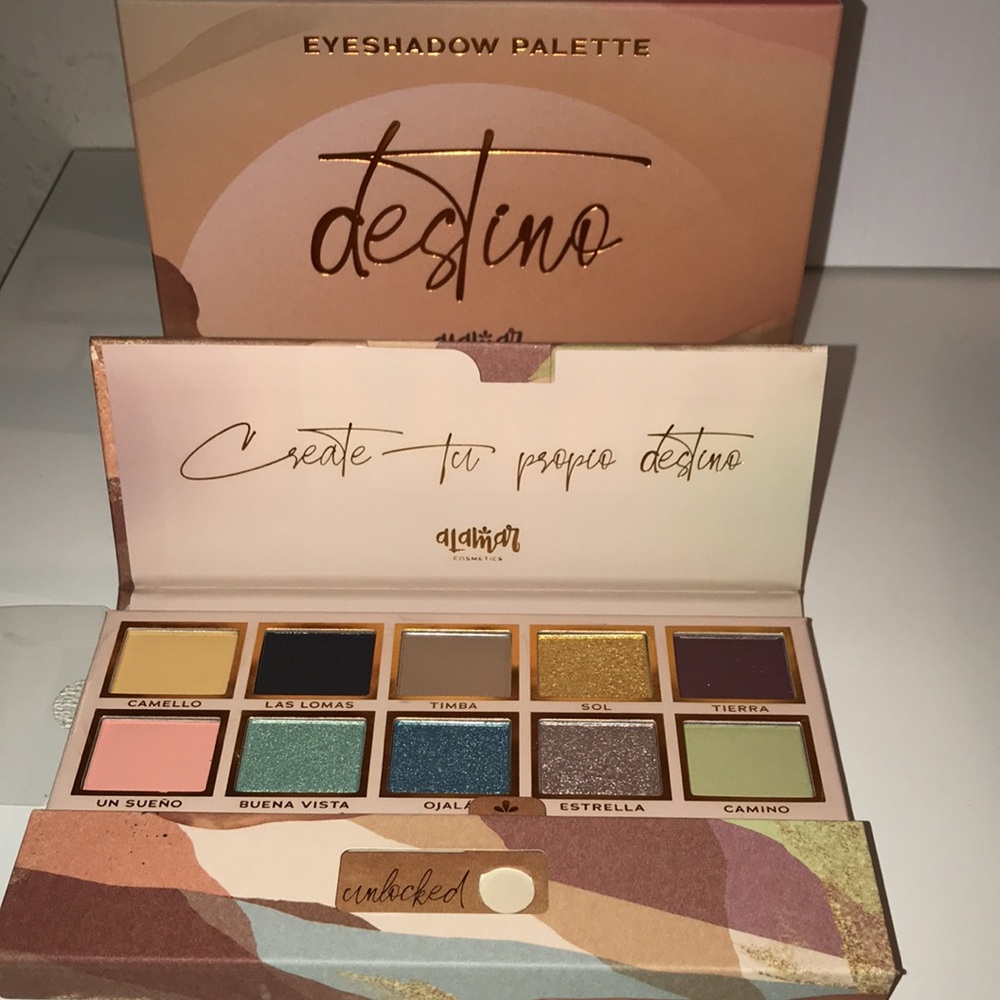 BRAND NEW ALAMAR DESTINO EYESHADOW PALETTE